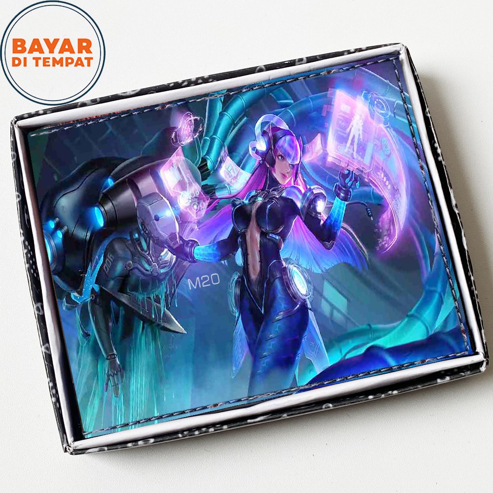 SHOPEE 6.6 SUPER SALE!! Dompet Anak Laki Laki Karakter Mobile Legend Terbaru Dompet Gamers Dompet Kulit +Box