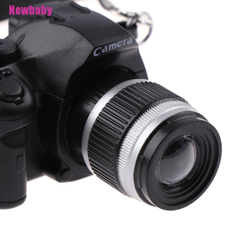 (Newbaby) 1pc Miniatur Kamera SLR Digital Untuk Dekorasi Rumah Boneka