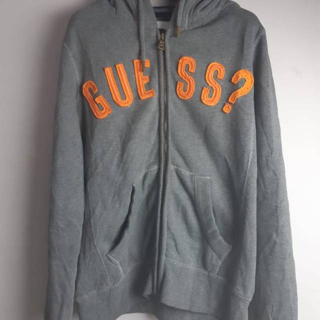 guess zip hoodie