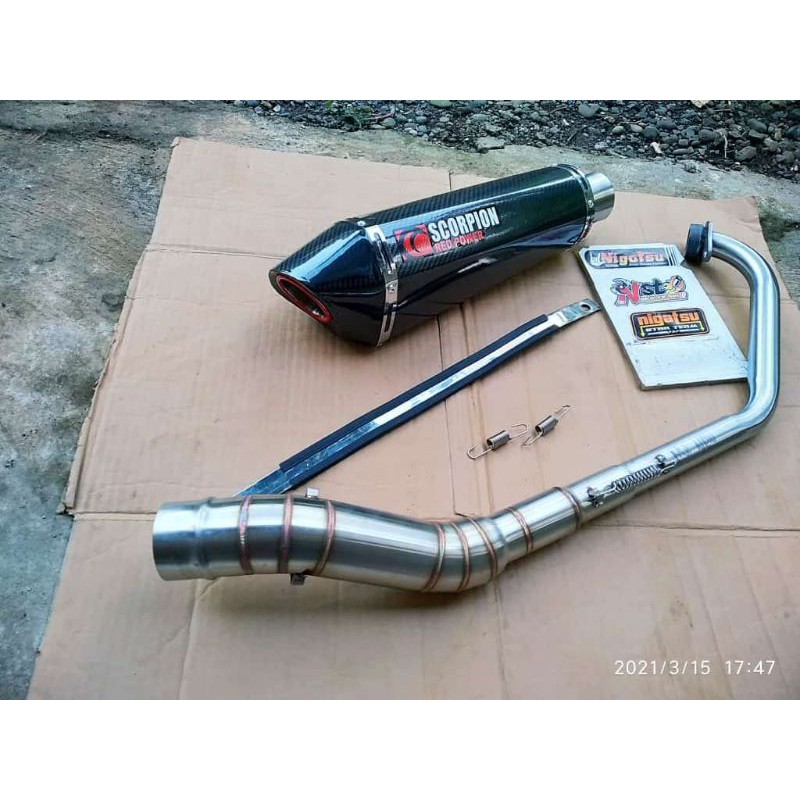 Knalpot Scorpion Carbon