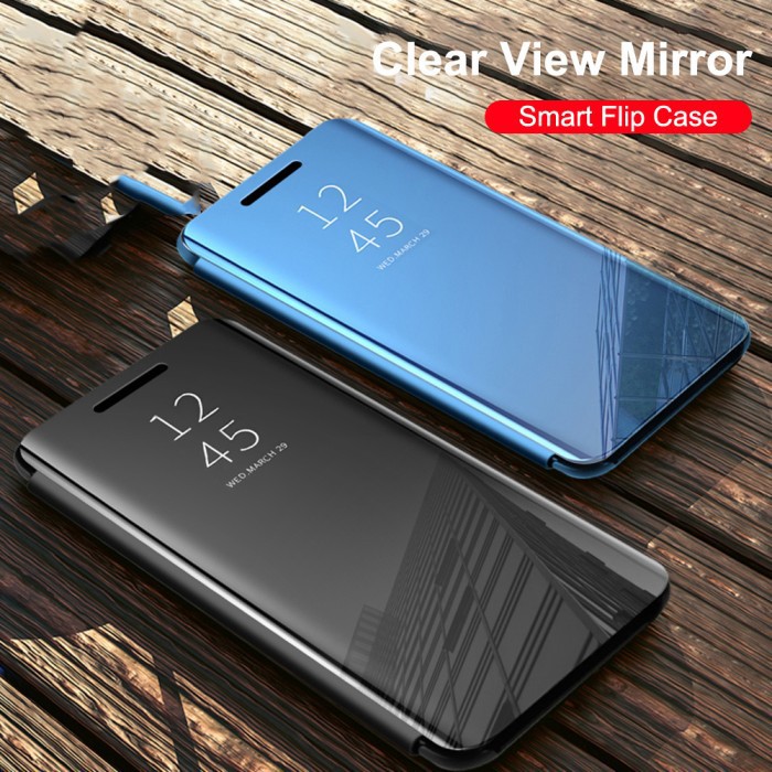 cesing kesing case smrart cover mirror hp vivo y12 casing cesing kesing case smrart cover mirror hp vivo y12 casing