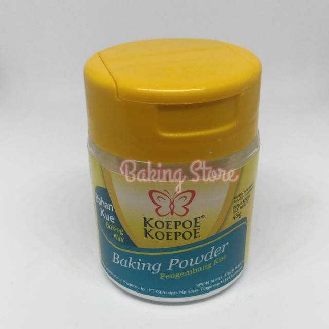 

Koepoe-Koepoe / Kupu-Kupu Baking Powder 45gr !!!