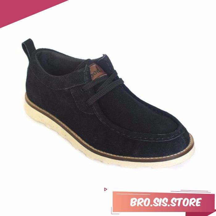 ANVIL BLACK Sepatu Cowok Sepatu Pria Sepatu Pantofel Sepatu Slip On Sepatu Murah