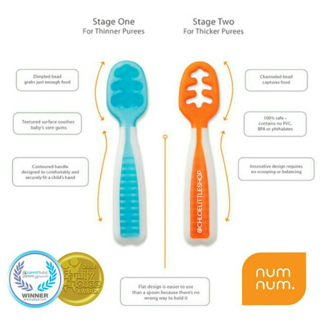 Num Num Dips Gootensils (Set of 2) / numnum