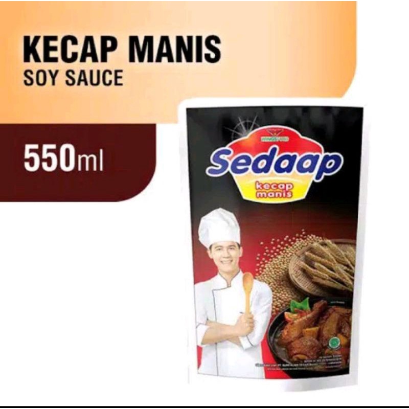 

KECAP SEDAAP 550 ML