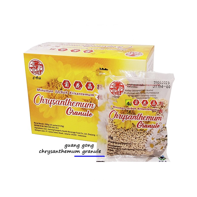 

Huang Gong Crysanthemum Granule - Box isi 10 sachet