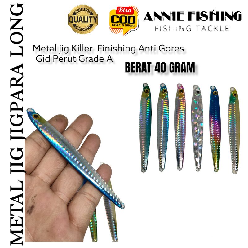 METAL JIG 40 GR GID PERUT UMPAN PANCING