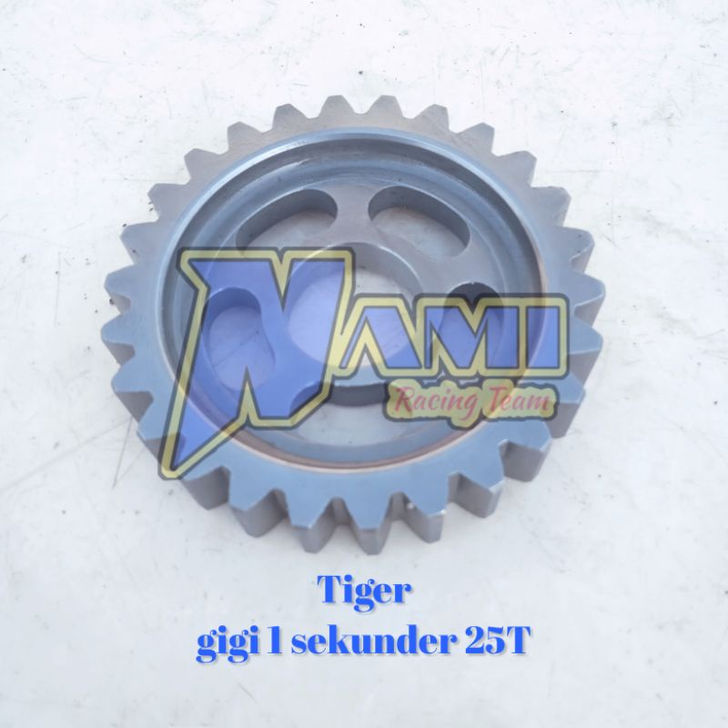 Rasio racing Tiger gigi 1 sekunder 25T