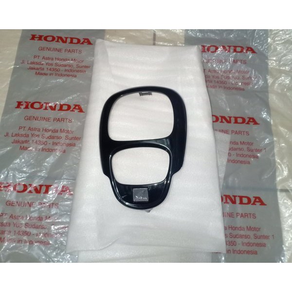 cover spedometer [ original scoopy terbaru velg ring 12 (donat) hitam