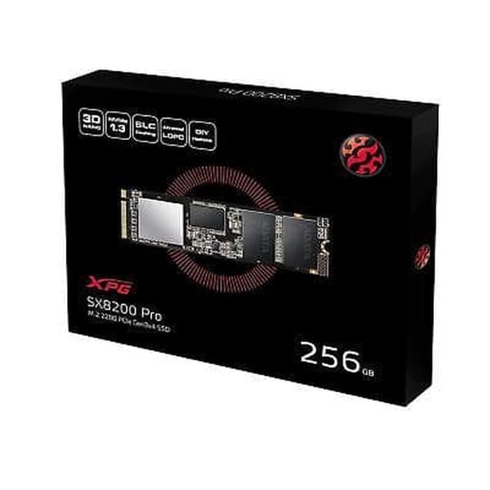 SSD Adata XPG SX8200 PRO 256GB M.2 NVMe