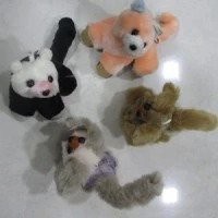 Boneka Gantungan Kunci Anjing &amp; Kucing Berbulu Lucu Murmer TOP