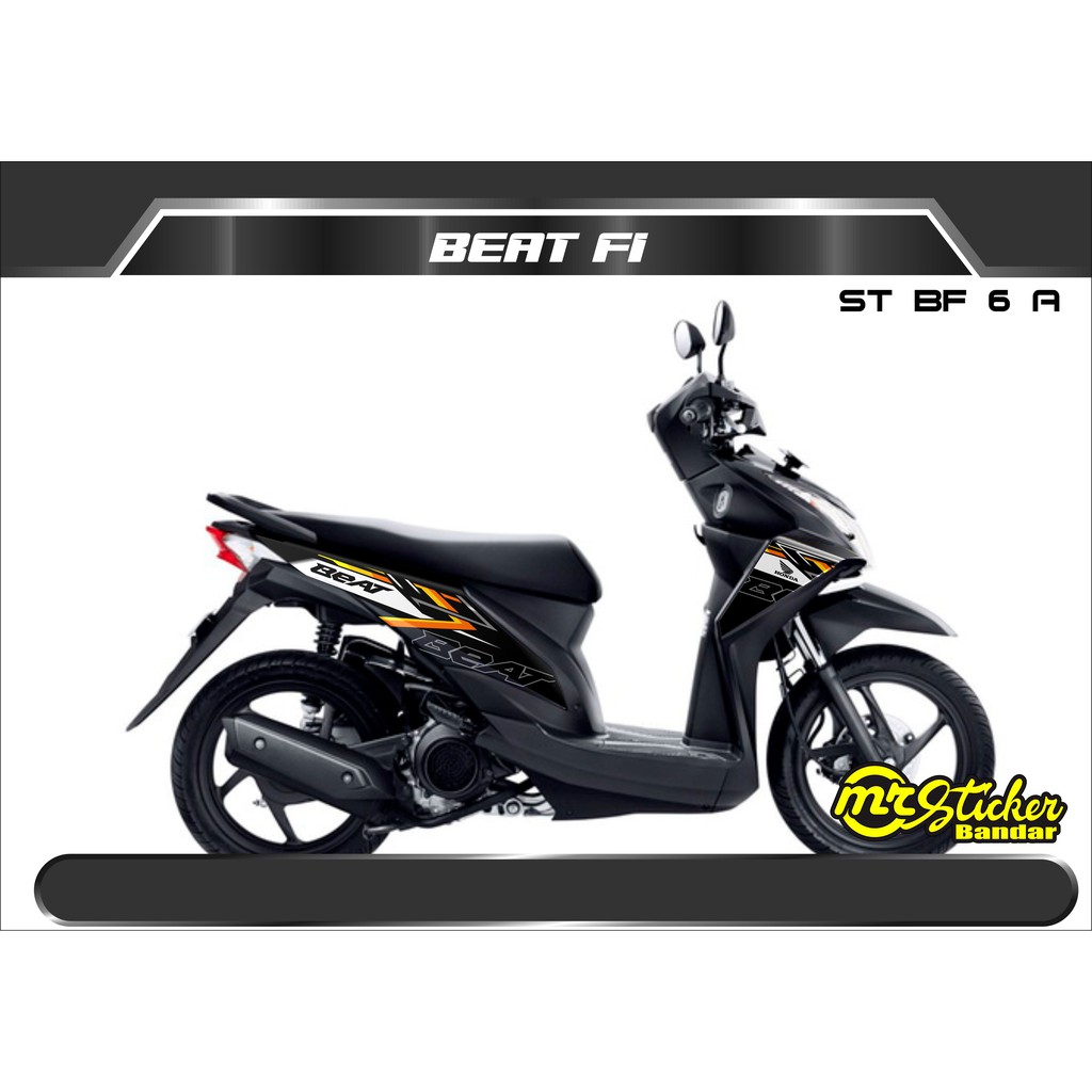 Jual Striping Beat Fi 2013 2015 Variasi Stiker Motor Honda Motor Beat Fi 2013 2015 06 Indonesia Shopee Indonesia