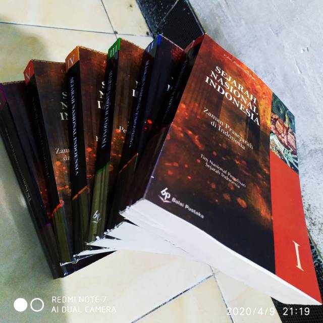 Paket Full Set Sejarah Nasional Indonesia Edisi Pemutakhiran Buku 1-6