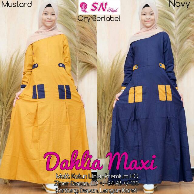 Dahlia maxi by SN hijab