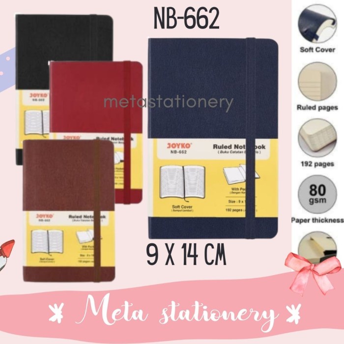 

Hemat Ruled Notebook / Buku Catatan Bergaris Nb-662 ( 192 Halaman ) Hot Sale