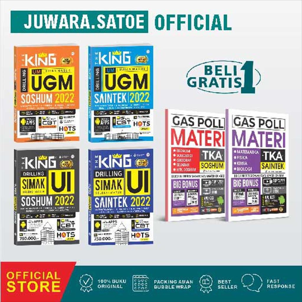 

The King Drilling SIMAK UI dan UM UGM SAINTEK SOSHUM TERUPDATE 2022