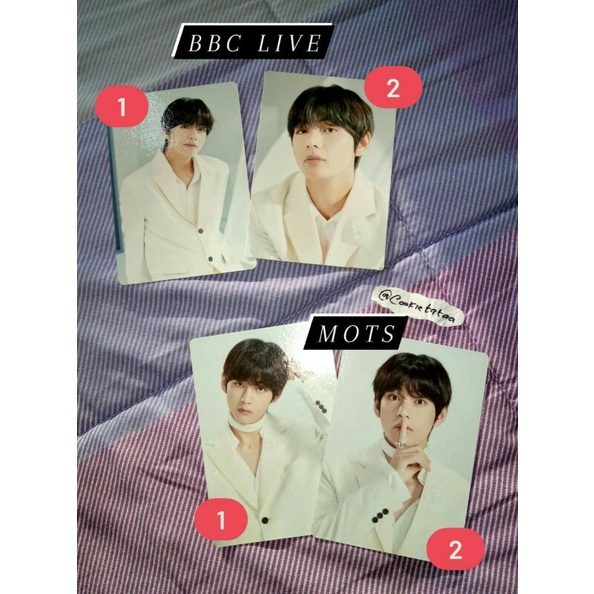 WTS MPC Photocard taehyung V