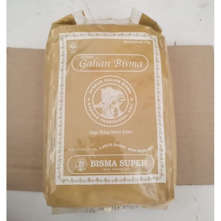 

Jamu Serbuk Galian Bisma Semriwing Isi 1Kg