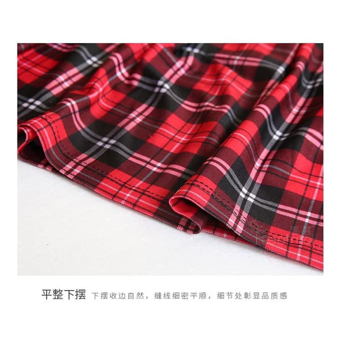 TF Sexy Lingerie Costume Student   Lingerie   Skirt   Gstring   Tartan terakhir