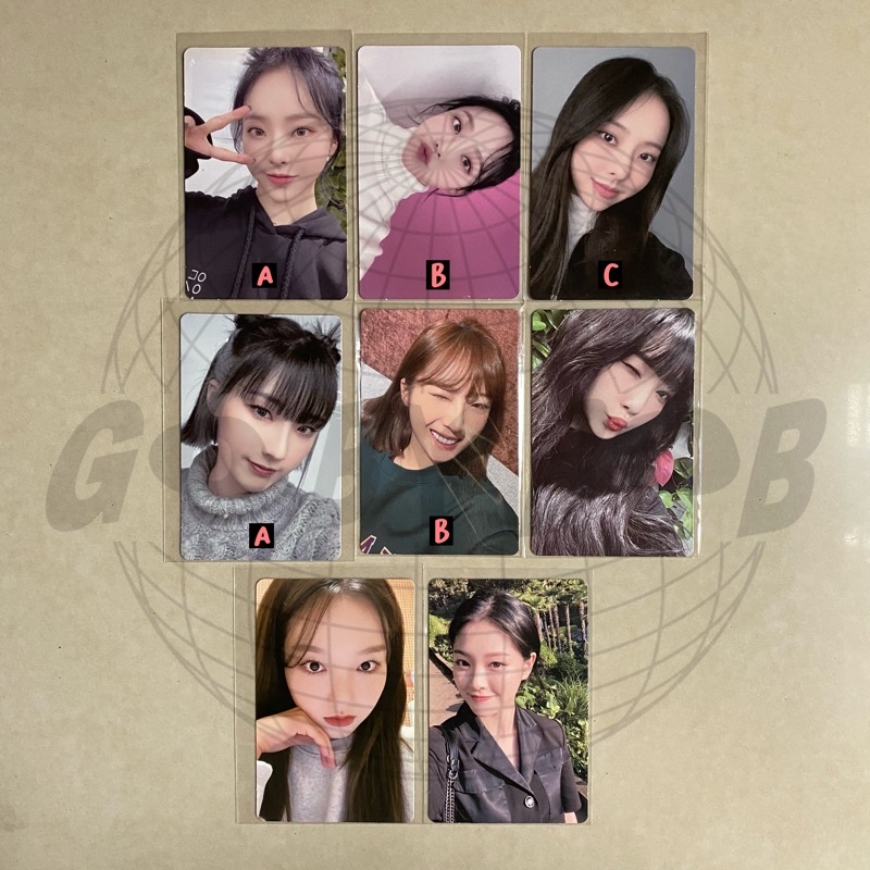 loona vivi haseul yeojin gowon hyunjin loonaverse trading card tc pc poca photocard