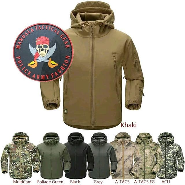 TAD JACKET BEST IMPORT / JAKET TAD IMPORT CAMUFLASE MILITARY - S