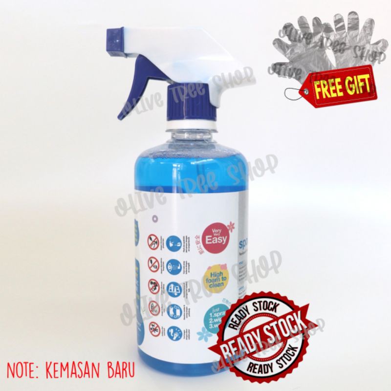 Spotless pembersih noda kerak air paling bandel 500ml  Original 100% (include sprayer) packing dus