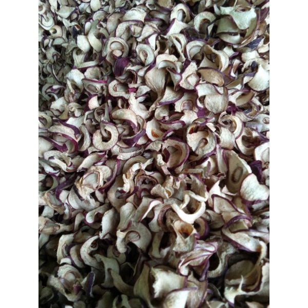 

herbal mahkota dewa kering 50gram irisan dapat digunakan 7x rebusan