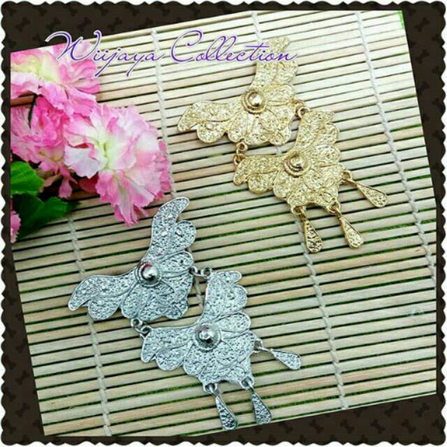 Bross kebaya kutubaru susun 2 etnik wing mo