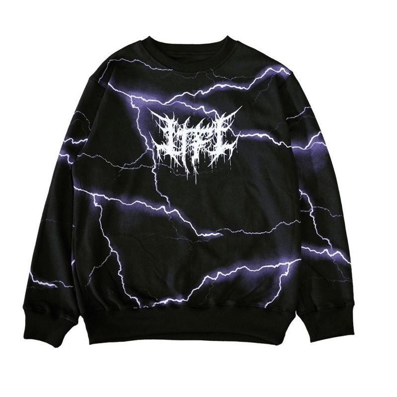 Crewneck Life thunder full printed - livefortoday - thunder