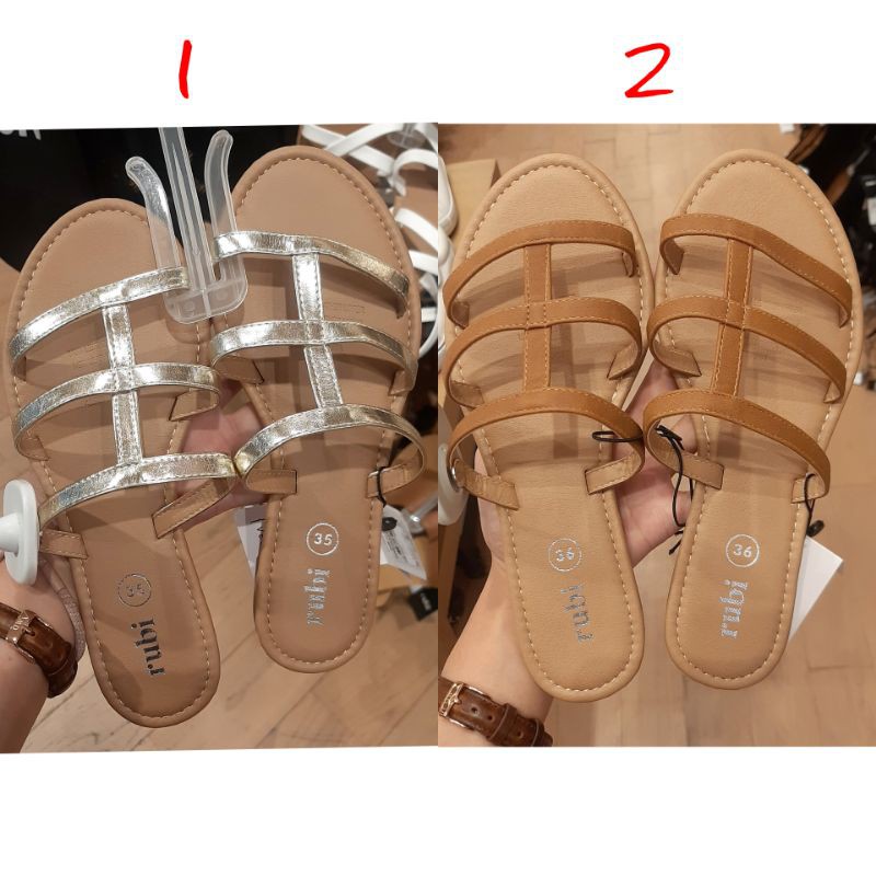 Sandal rubi promo / sepatu wanita murah diskon