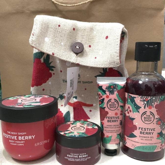 SALE GIFT FESTIVE BERRY THE BODY SHOP