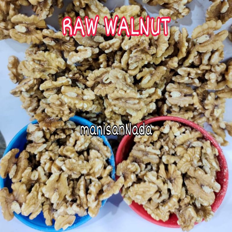 

Kacang Walnut Mentah Kupas 250gr