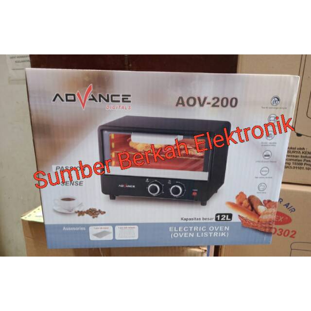 OVEN ADVANCE aov-200 12 Liter oven murah bandung