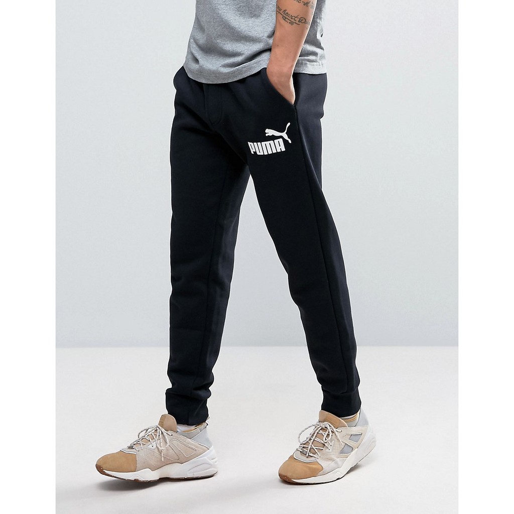 puma khaki joggers