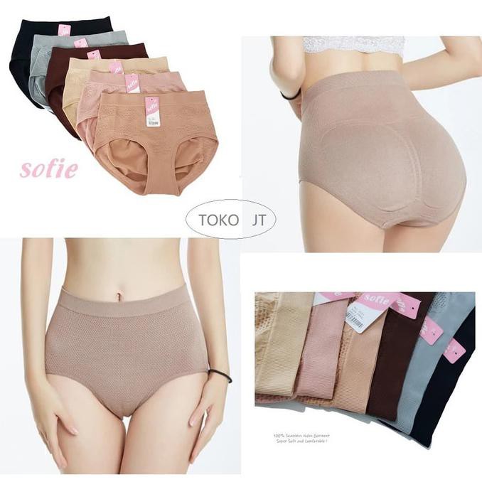 DISKON HARGA Celana Dalam Wanita Semi Korset Seamless Sofie Shapewear AP110