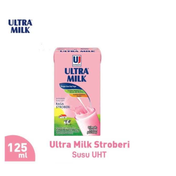 

BISA BAYAR DITEMPAT Ultra milk coklat 125 ml - Stroberi