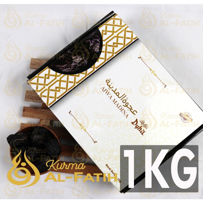 

Kurma AJWA 1KG / Kurma Nabi Asli Original Madinah