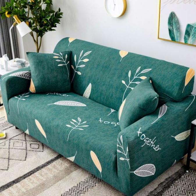 COVER SOFA SEATER sarung sofa elastis stretch - HIJAU DAUN