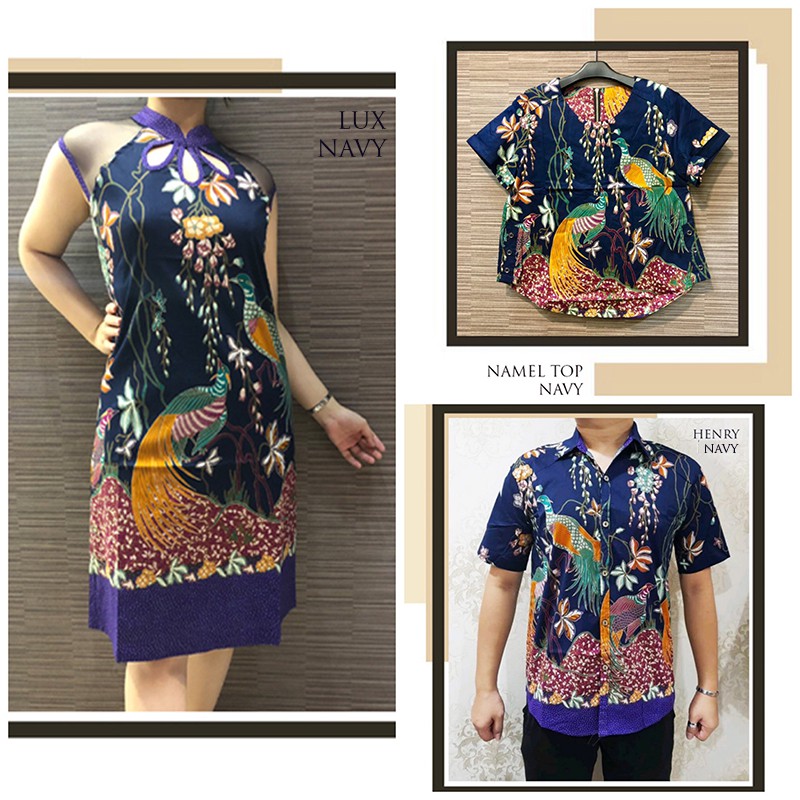 HENRY MAN STANDAR &amp; JUMBO - Kemeja Batik Pria