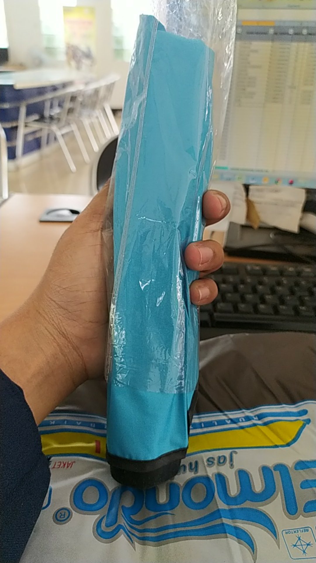 Jktumbrella - Payung Lipat 3 Dimensi Gelombang / Polos / Bunga / Grc - Sp3