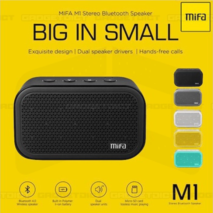 MIFA M1 PORTABLE BLUETOOTH SPEAKER BUILT-IN MICROPHONE ORIGINAL | SPEAKER BLUETOOTH | WIRELESS