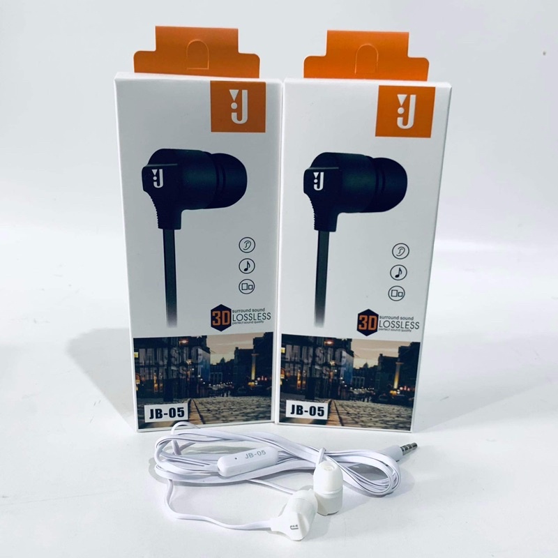 Handfree Headset Earphone JBL JB 05 Music Universal Headset with Mic High Quality