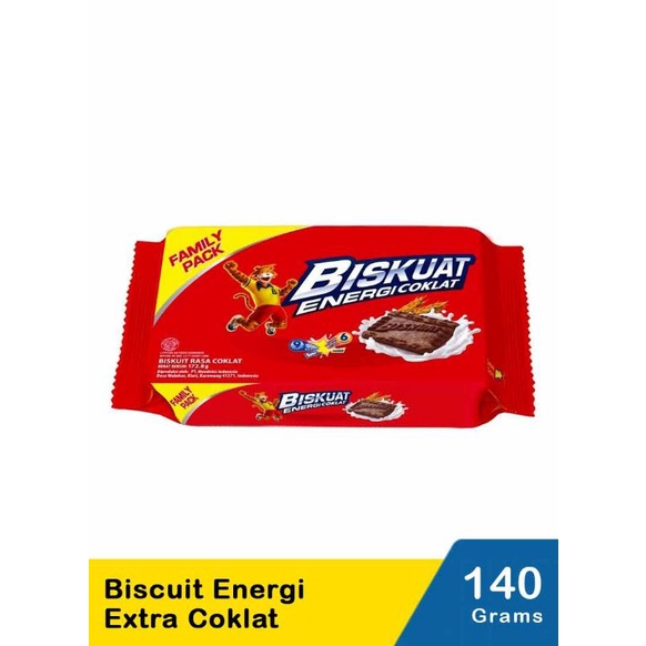 

Biskuat Biscuit Energi Coklat 140G