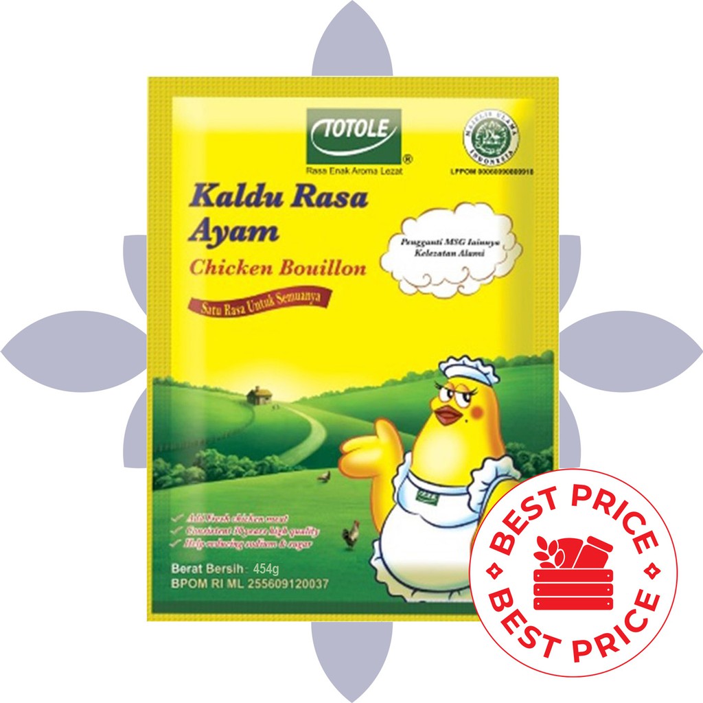 TOTOLE - KALDU AYAM HALAL (PENYEDAP RASA) - 454 GR