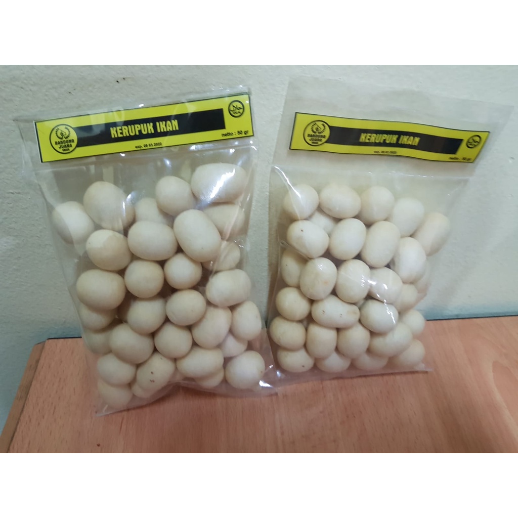 

Kerupuk Ikan 50 Gram