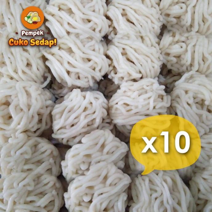 

MAKANAN BEKU / PEMPEK KERITING 10 PCS - PEMPEK CUKO SEDAP NON COD