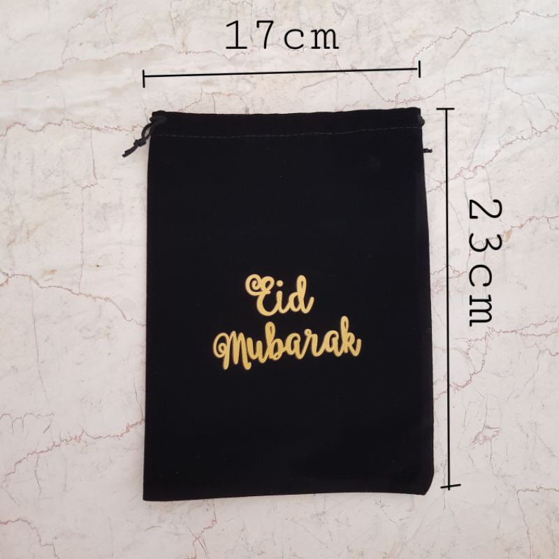 (KS13) Pouch/Tas Souvenir Eid Mubarak/Idul Fitri