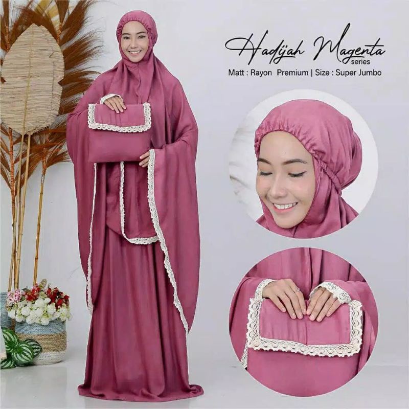 READY MUKENA KATUN RAYON POLOS MUKENA RENDA PREMIUM