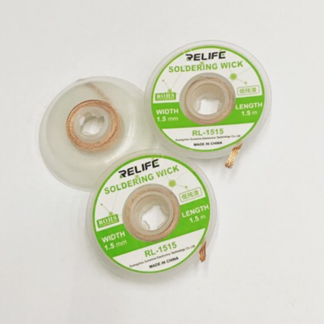 Soldering Wick - Solder Wick - Good Wick Relife RL-1515