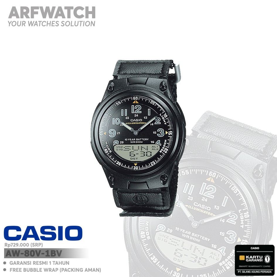 Casio General AW-80V-1BV / -3BV / -5BV Original